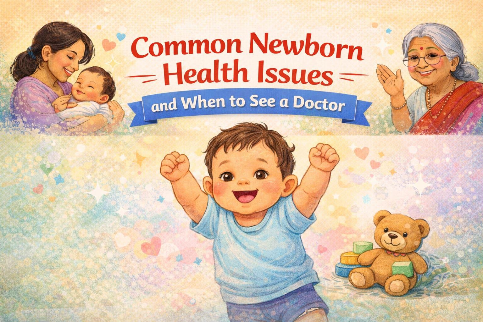 Common Newborn Health Issues and When to See a Doctor