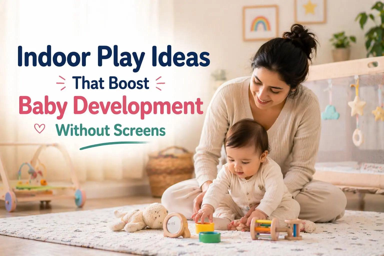 Indoor Play Ideas That Boost Baby Development Without Screens