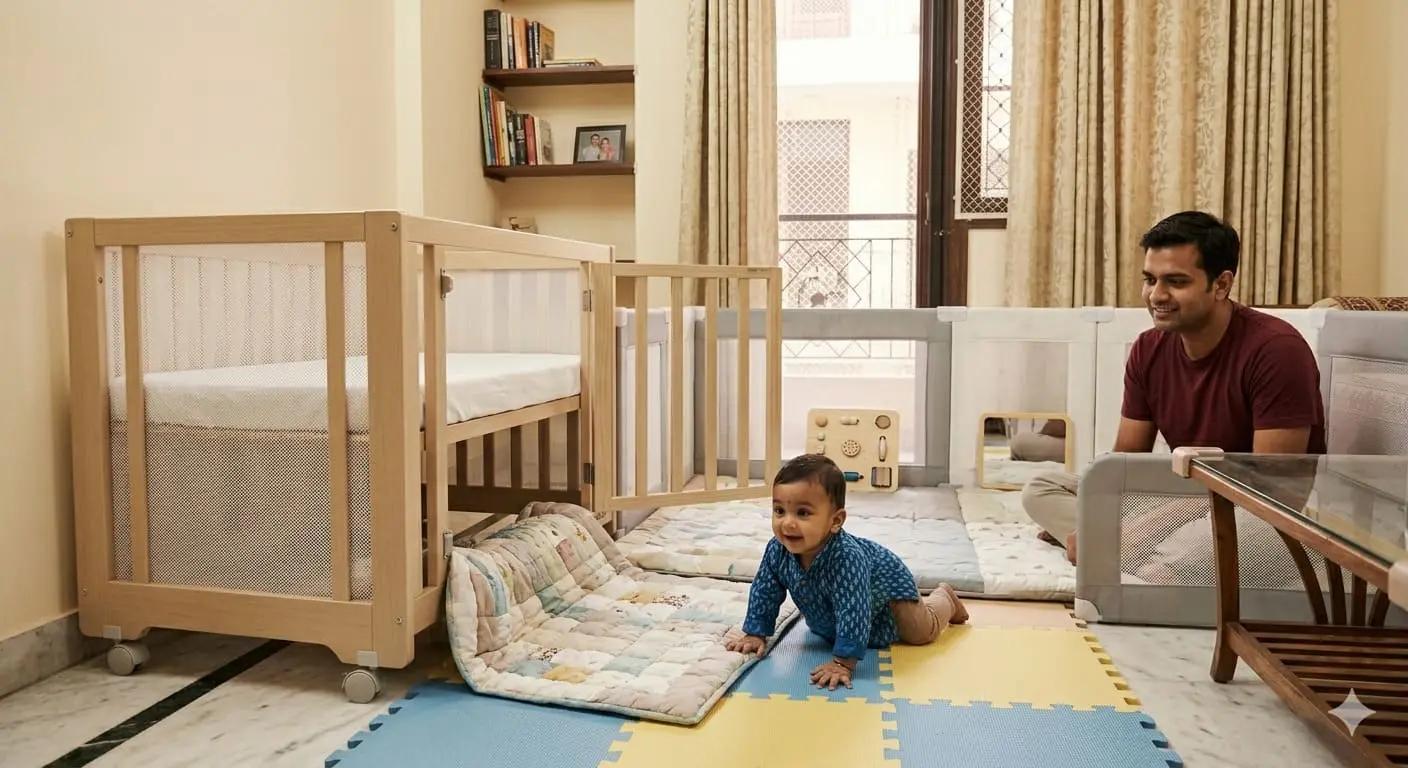 The Great Transition: Moving from Crib to Play Area