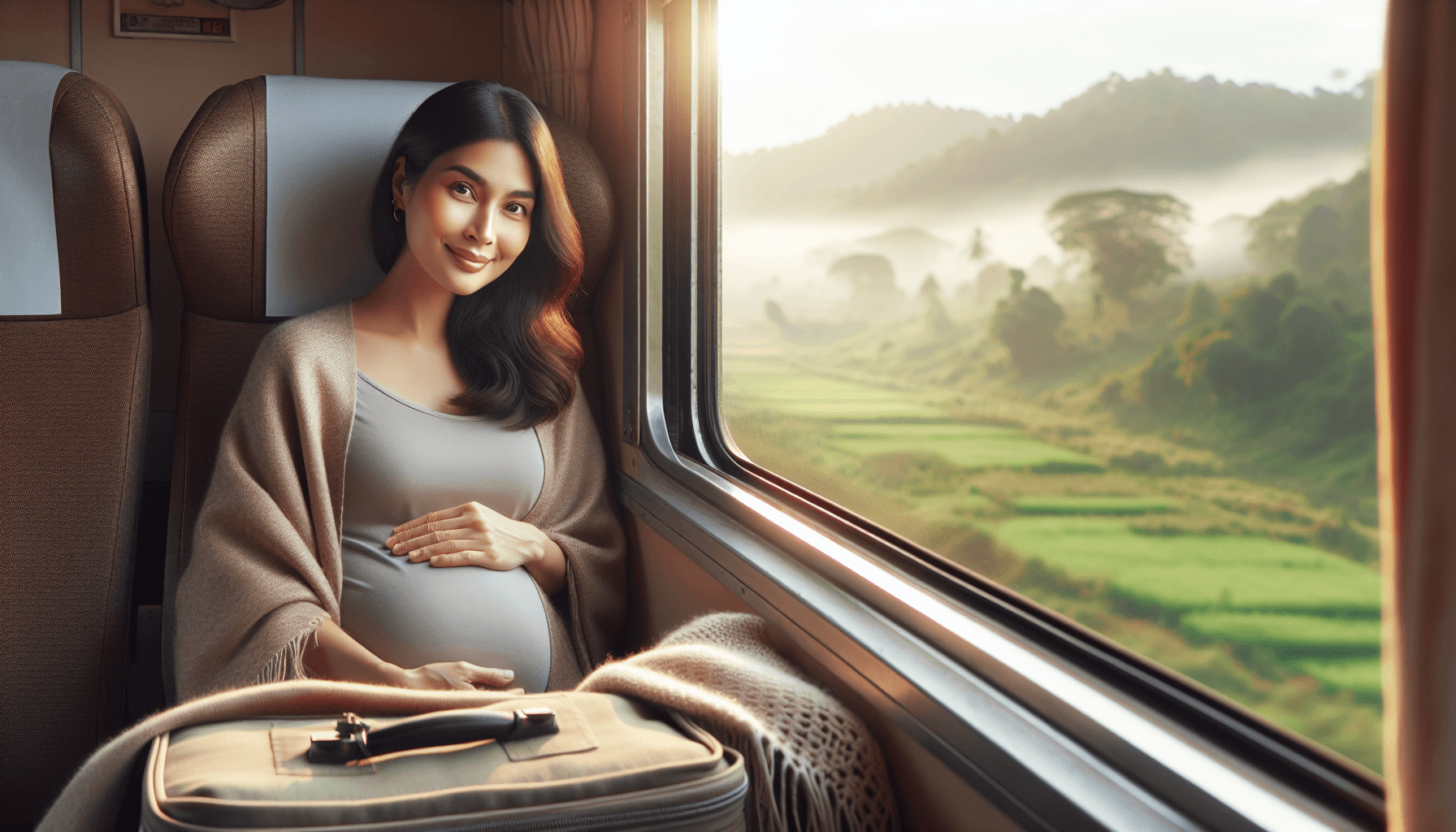 Is it safe to travel during pregnancy? (car/train/flight)