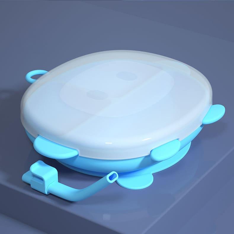 StarAndDaisy Baby Feeding Plate with Straw