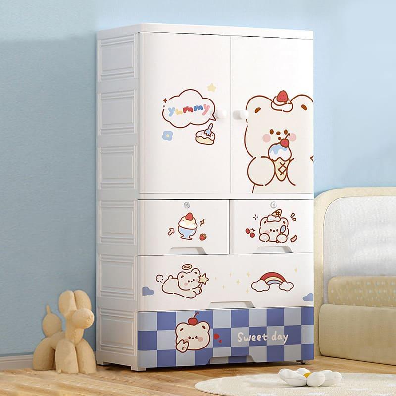 StarAndDaisy Kids Wardrobe – Storage Cabinet 
