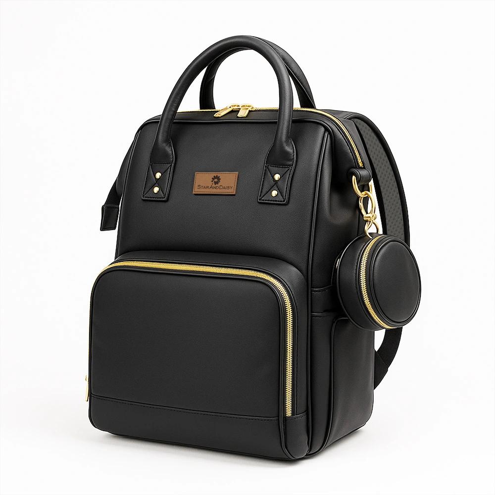 StarAndDaisy Stylish Diaper Backpack with Multi-Compartment