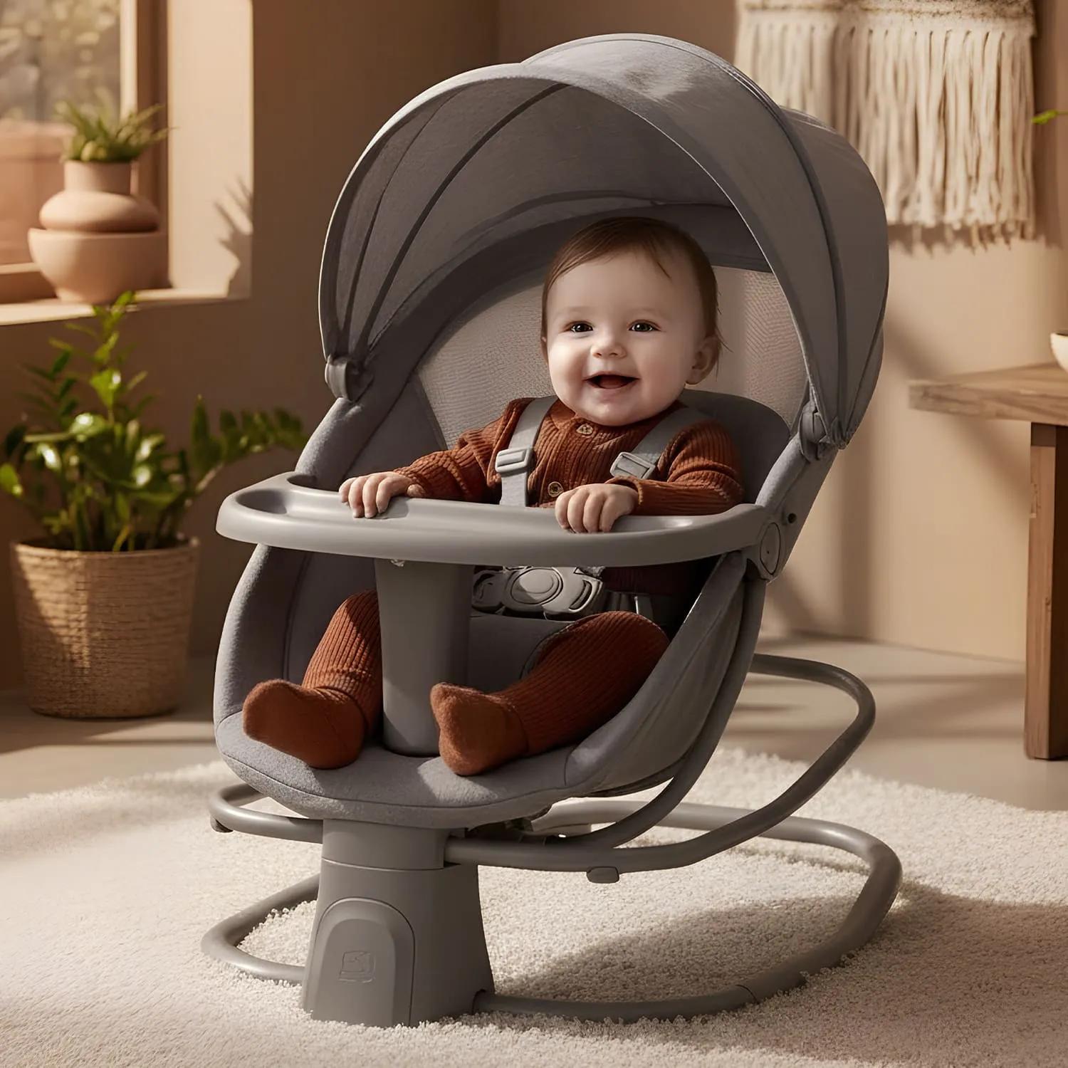 StarAndDaisy x Mastela 4-in-1 Baby Rocker & Bassinet 