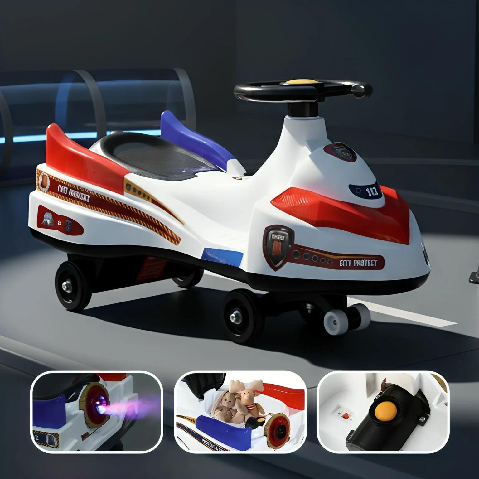 StarAndDaisy Baby Swing Car with LED Lights