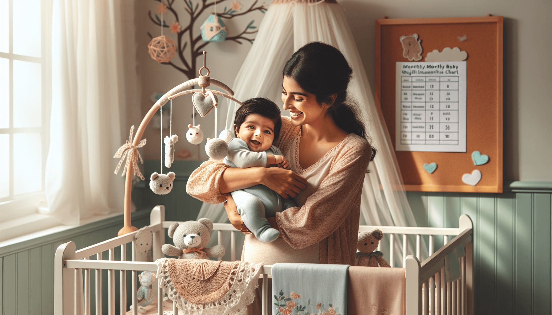 Baby Weight Gain Chart Month-by-Month